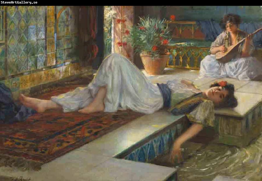 Ferdinand Max Bredt Leisure of the odalisque